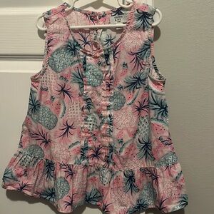 Crown & Ivy pineapple tank top